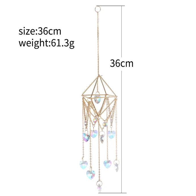 Crystal Chandelier Radiance Suncatcher