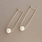 Akoya Pearl Latch Earrings