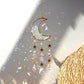 Moon Suncatcher Crystal Prism Amethyst