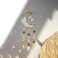 Moon Suncatcher Crystal Prism Decor Opal