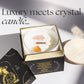 Self-Love Intention Crystal Candle
