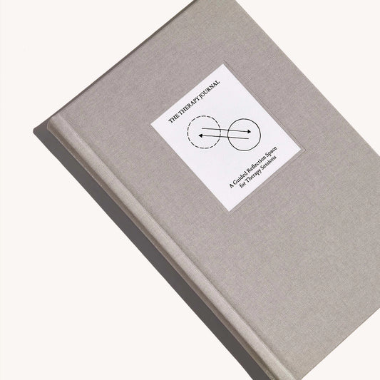 Therapy Journal for Self-Reflection & Mental Health Progress | Guided Therapy Notebook