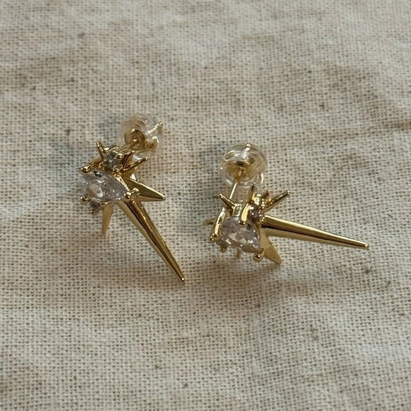 Spiked Stud Earrings – Armored Posts by Tramps + Thieves