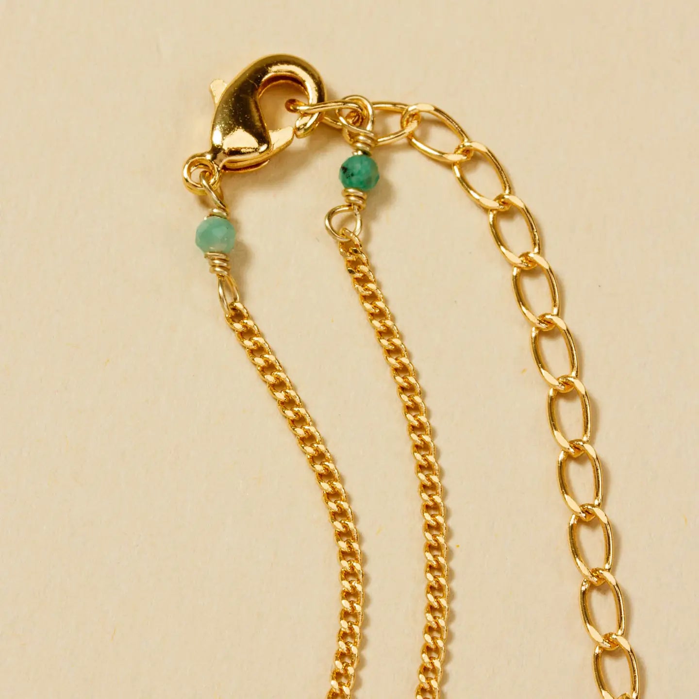Amazonite Long Necklace – Healing Crystal Sticks & Stones Pendant