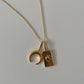 Affirmation Necklace – “I Am One Of A Kind” Gold Pendant