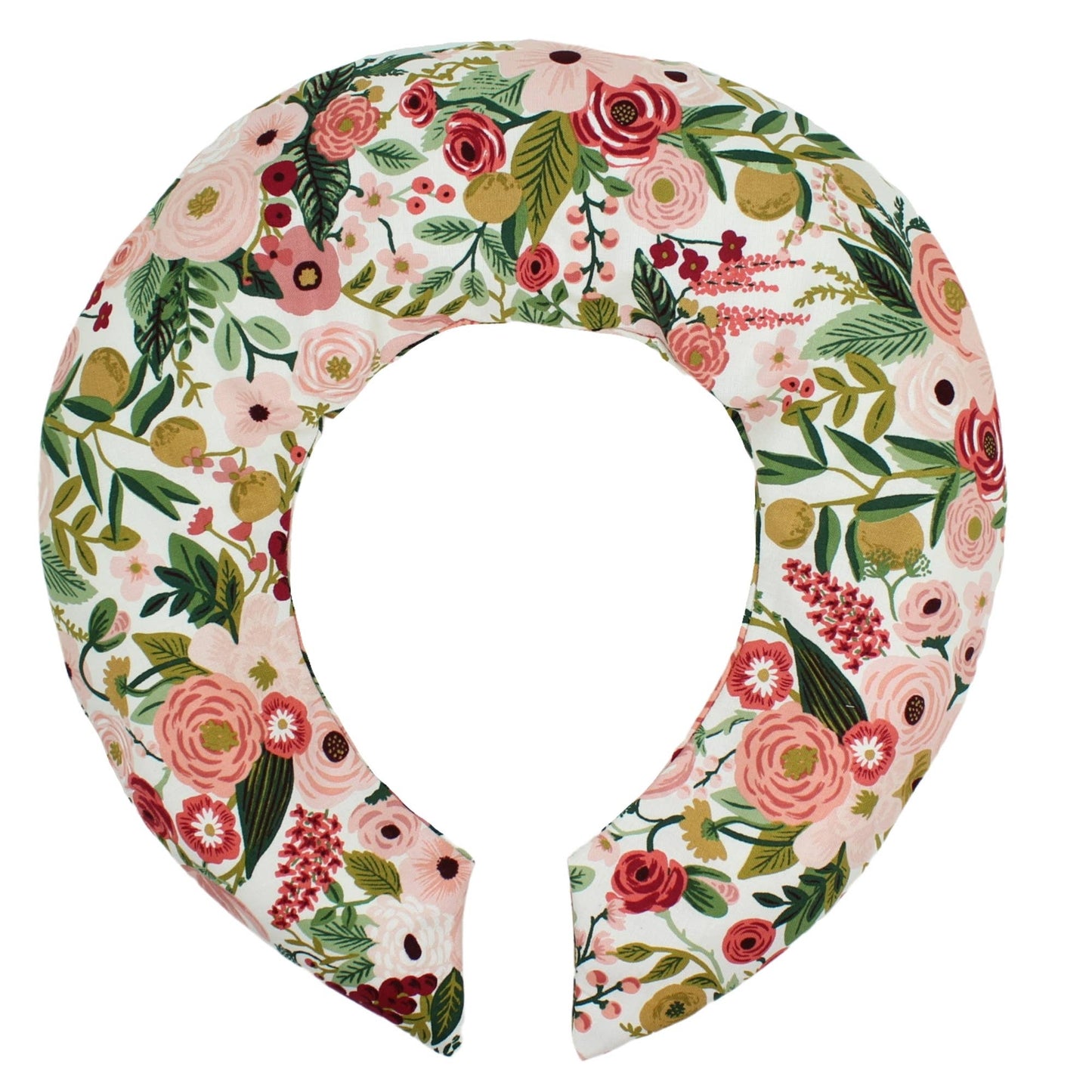 Lavender Neck Wrap, Cream Floral
