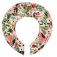 Lavender Neck Wrap, Cream Floral