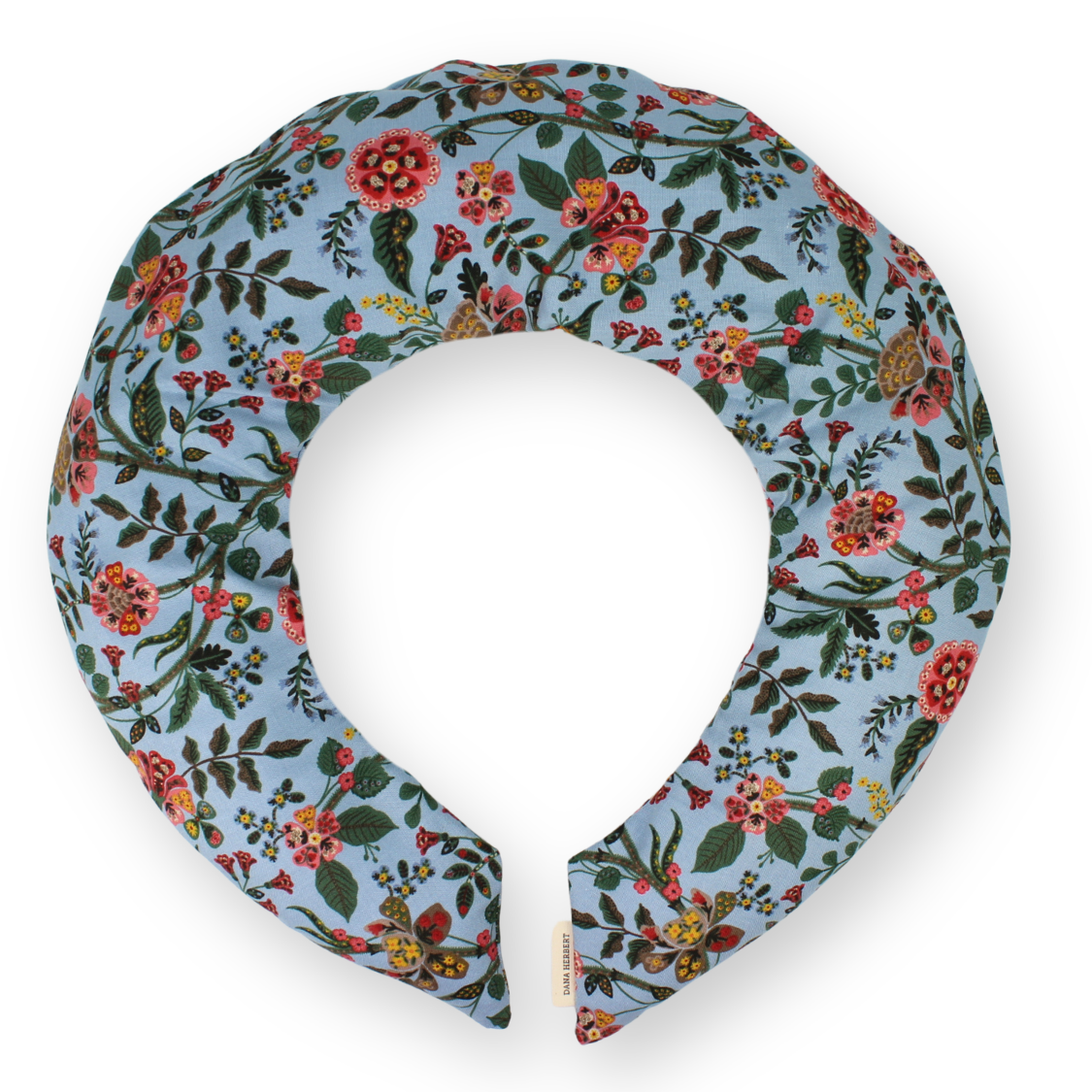 Lavender Neck Wrap, Cream Floral