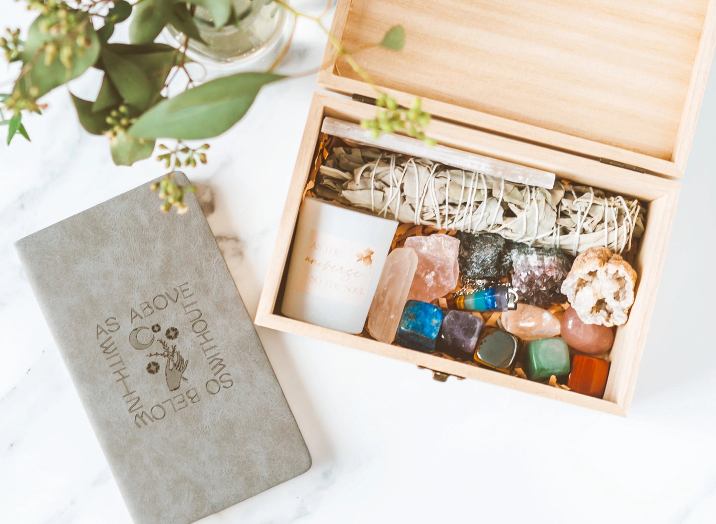 Healing Crystals Starter Set - 17 Piece