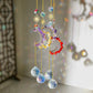 Hollow Moon Crystal Wind Chime Sun Catcher