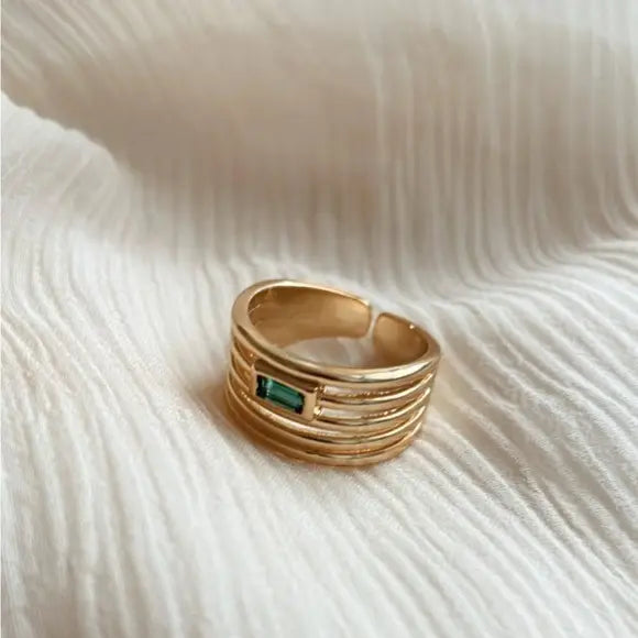 Adita Ring By Tramps + Thieves - Adjustable Boho Statement Ring
