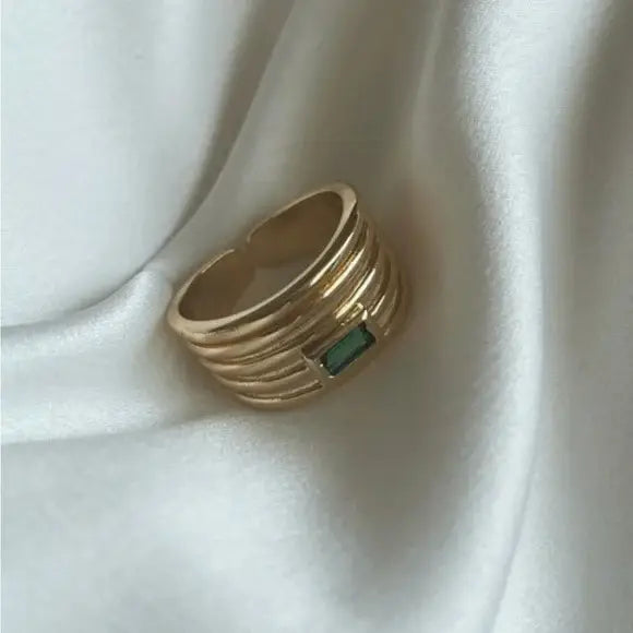 Adita Ring By Tramps + Thieves - Adjustable Boho Statement Ring
