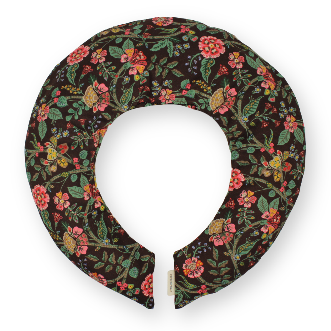 Lavender Neck Wrap, Cream Floral