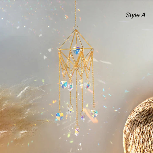 Crystal Chandelier Radiance Suncatcher