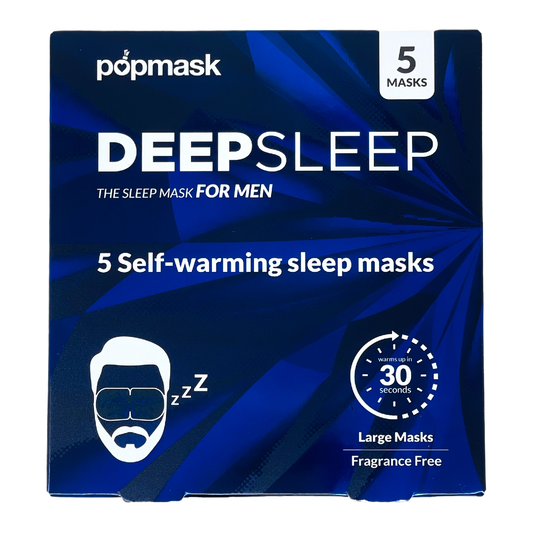 Deep Sleep Fragrance-Free Self-Warming Large Sleep Masks (5 pack)