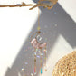 Moon Suncatcher Crystal Prism Amethyst