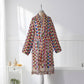 Lokum Robe Handloom Turkish Cotton Heavy Luxury Shawl Collar: S-M
