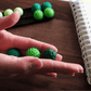 Sensory Fidget Balls, Emerald