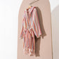 Pompom Bathrobe Handloom Turkish Cotton Resort Heavy Luxury: S-M