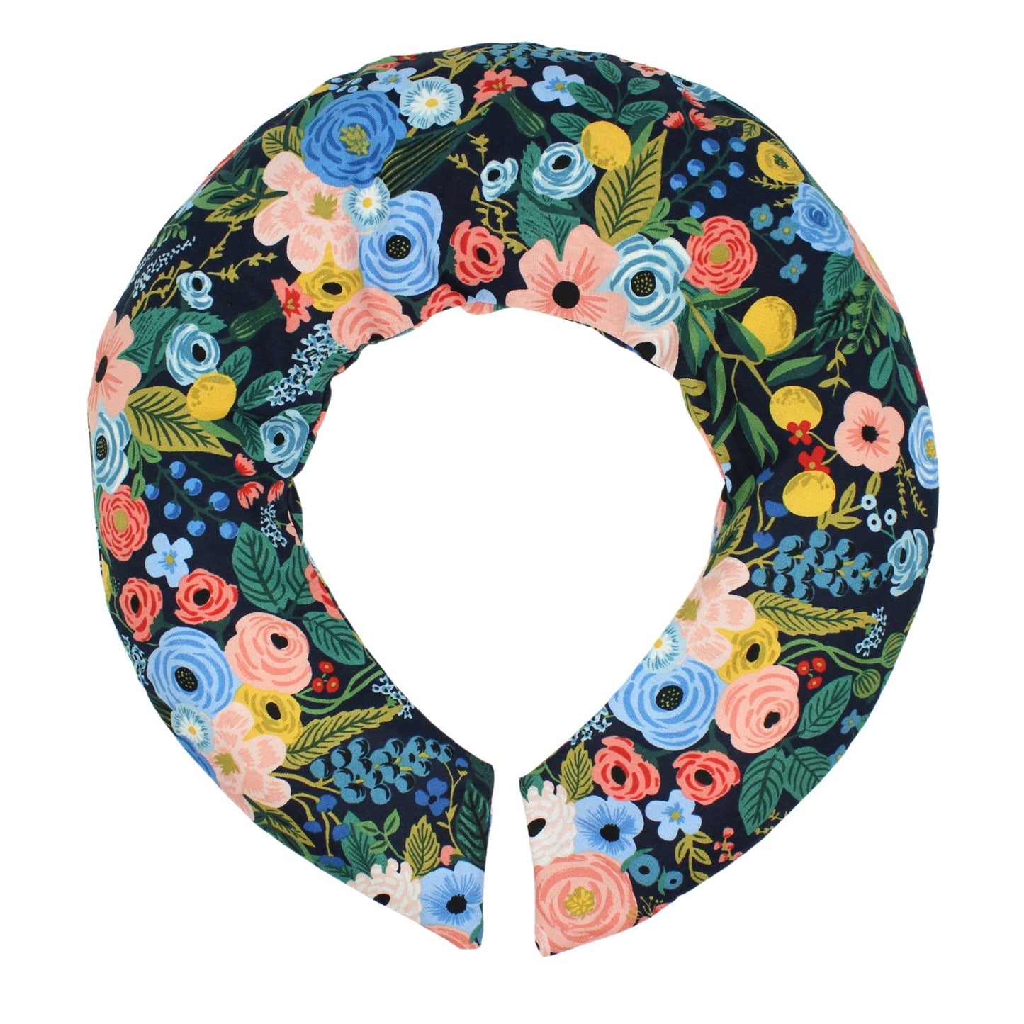 Lavender Neck Wrap, Cream Floral