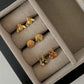 Bee Stud Earrings – Gold Mini Posts