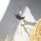 Moon Suncatcher Crystal Prism Decor Opal