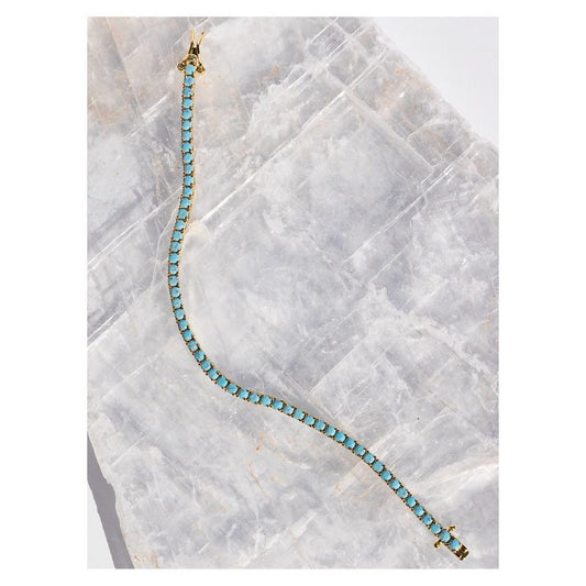 Tennis Bracelet- Turquoise