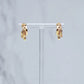 Triple Threat Huggies - 14K Gold Vermeil