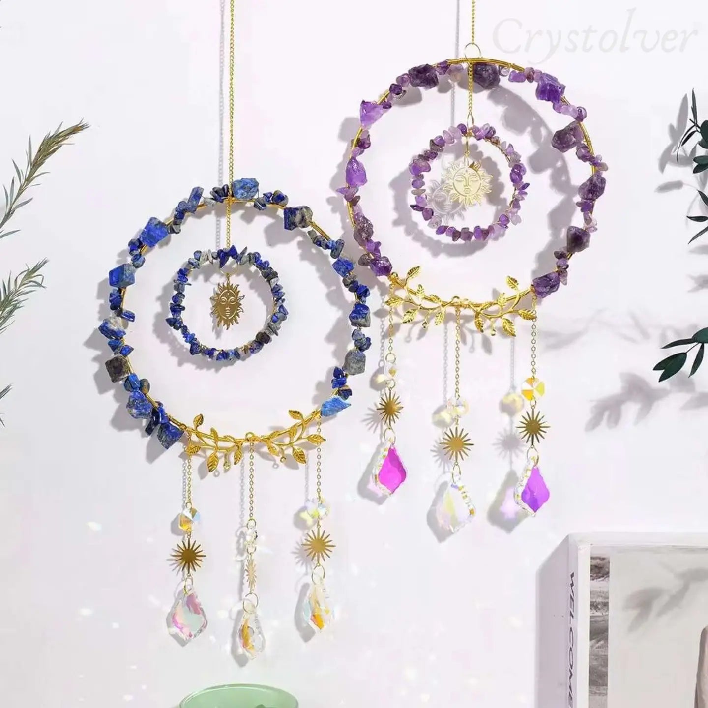 Crystal Round Pendent Suncatcher