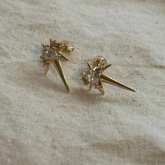 Spiked Stud Earrings – Armored Posts by Tramps + Thieves