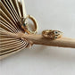 Gavin Snake Huggies - Gold Hoop Earrings