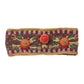 Aubrey Headband - Hand Knit Wool Floral Embroidery: Charcoal