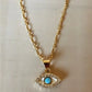 Protego Necklace | Evil Eye Tramps + Thieves Necklace