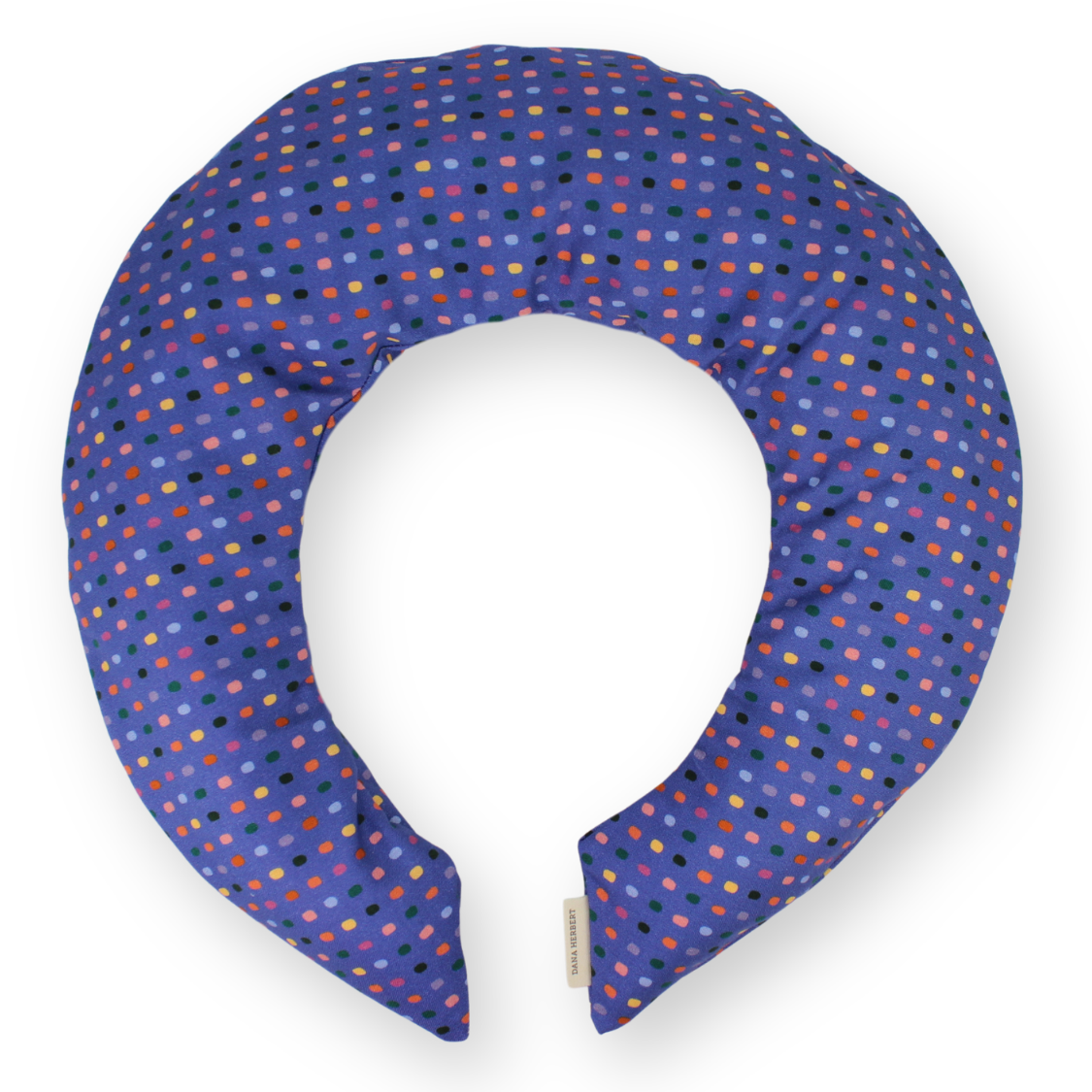 Lavender Neck Wrap, Cream Floral