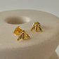 Bee Stud Earrings – Gold Mini Posts
