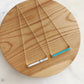 White Bar Necklace – Minimalist Stone Pendant for Everyday Style