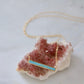 White Bar Necklace – Minimalist Stone Pendant for Everyday Style